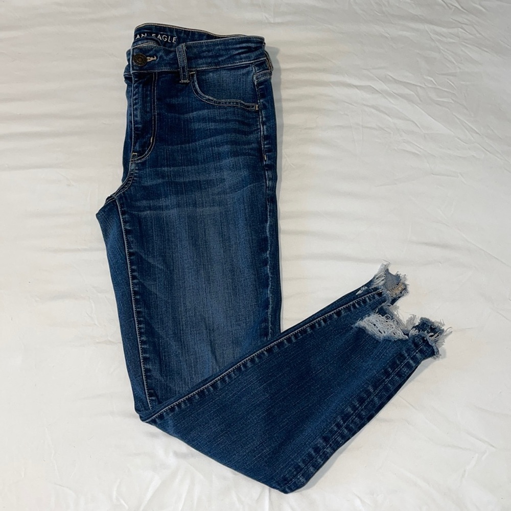 American Eagle High-Rise Jegging Crop- Size:10 Long